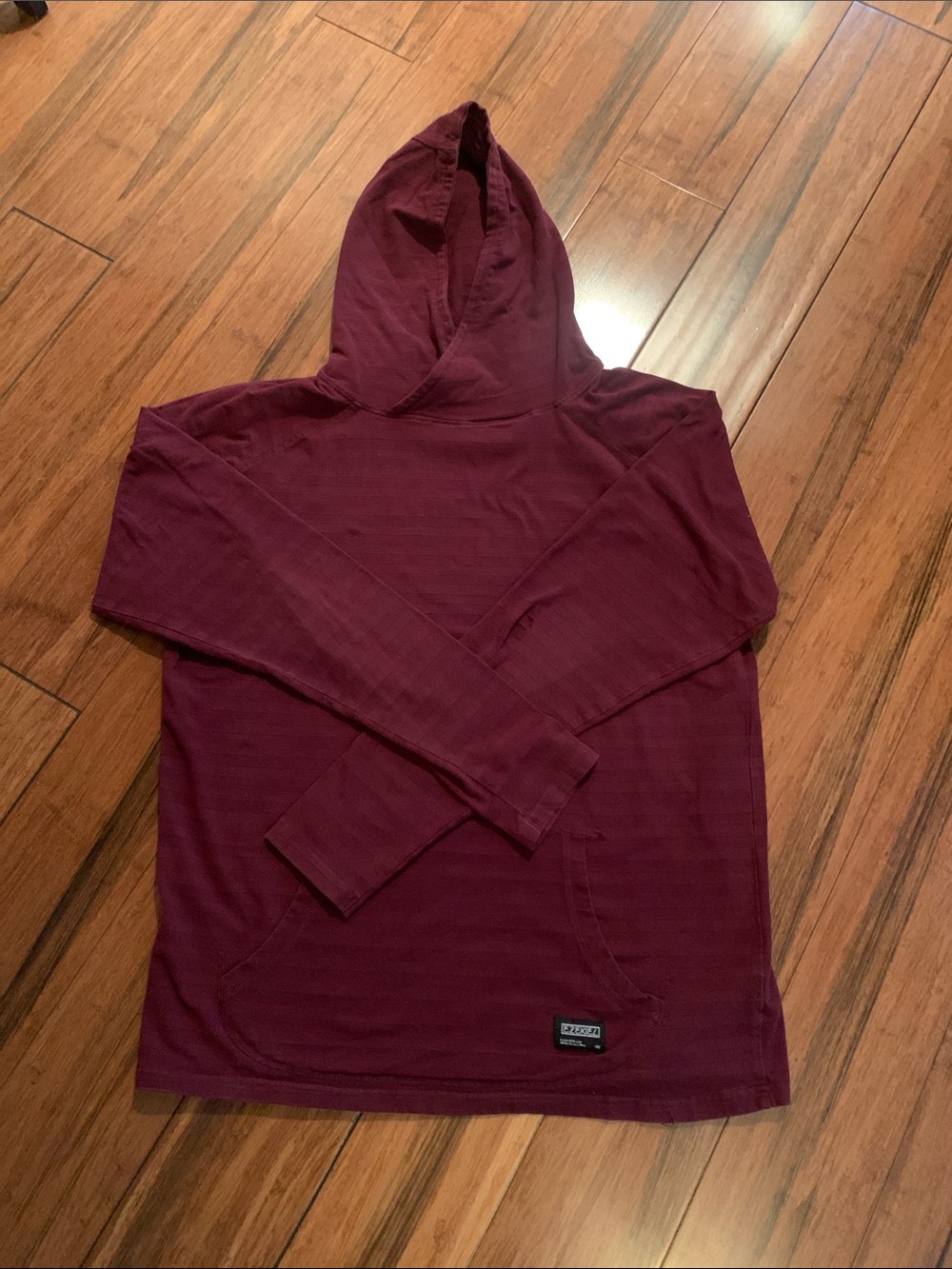 Ezekiel Men's Burgundy Pullover Hoodie